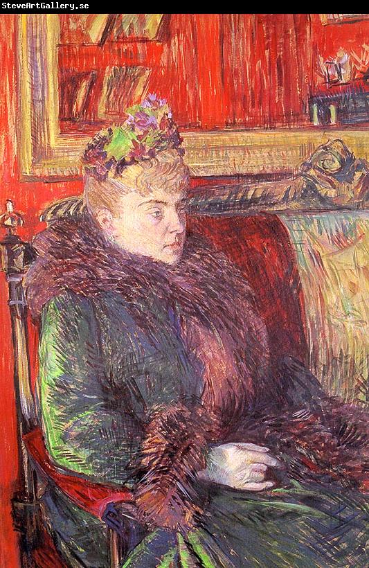  Henri  Toulouse-Lautrec Madame de Gortzikoff